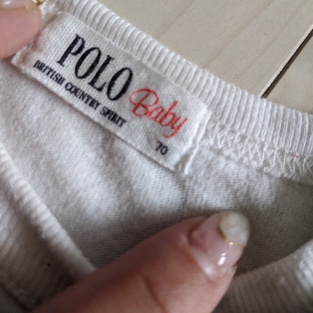 POLO RALPH LAUREN(ポロラルフローレン)のpolo baby 70 キッズ/ベビー/マタニティのベビー服(~85cm)(ロンパース)の商品写真
