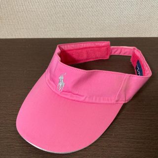 ラルフローレン(Ralph Lauren)のラルフローレン　ゴルフ　サンバイザー　ピンク(その他)