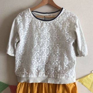 ページボーイ(PAGEBOY)のpage boy ページボーイ　刺繍カットソー(カットソー(半袖/袖なし))