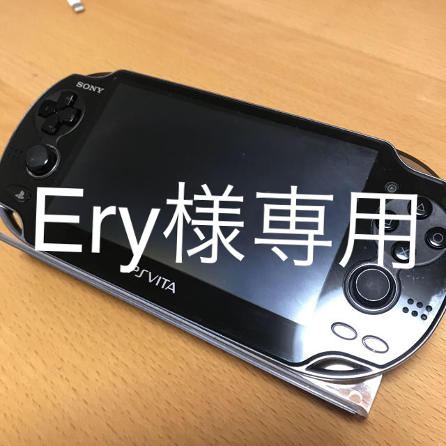 PlayStation Vita - psvita pch-1100 クリスタルブラック ジャンクの