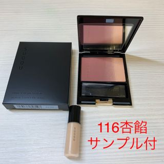 スック(SUQQU)のSUQQU ピュアカラーブラッシュ 116杏餡　ファンデサンプル付(チーク)