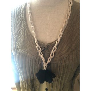 mina perhonen - ミナペルホネン コサージュネックレスの通販 by