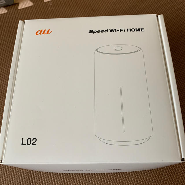 au(エーユー)のau speed Wi-Fi HOME L02 スマホ/家電/カメラのPC/タブレット(PC周辺機器)の商品写真