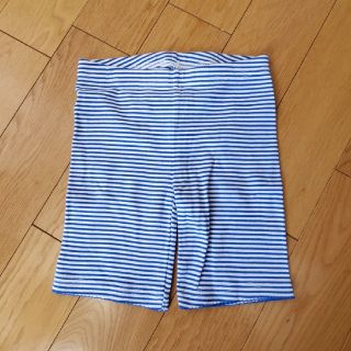 カーターズ(carter's)の新品未着用　carter's　ボーダーショート丈パンツ(パンツ/スパッツ)