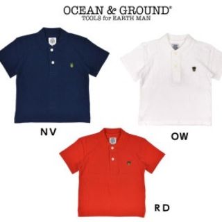 マーキーズ(MARKEY'S)のmarkey's Oceanandground ポロシャツ　110(Tシャツ/カットソー)