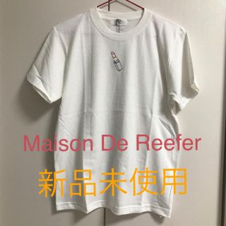 メゾンドリーファー(Maison de Reefur)の《新品未使用》Maison de reefer リップスティック Tシャツ(Tシャツ(半袖/袖なし))