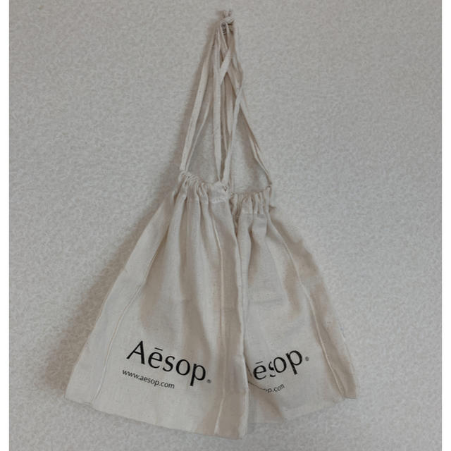 Aesop(イソップ)のAesop 巾着【2枚セット】 レディースのバッグ(ショップ袋)の商品写真