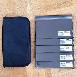 ムジルシリョウヒン(MUJI (無印良品))の✴︎無印良品 パスポートケース 美品 片面クリアケース×5✴︎(旅行用品)