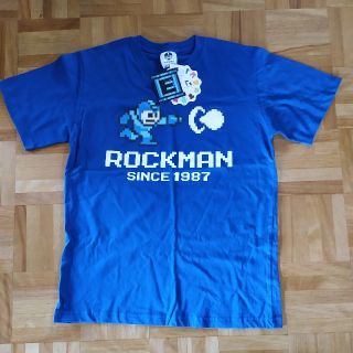 シマムラ(しまむら)のしまむら ロックマン Tシャツ Lサイズ 未使用(Tシャツ/カットソー(半袖/袖なし))