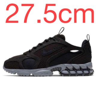 ステューシー(STUSSY)のSTUSSY / NIKE AIR ZOOM SPIRIDON CAGE 2(スニーカー)