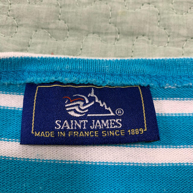 SAINT JAMES(セントジェームス)のSAINT JAMES ★スカイブルーボーダーカットソー レディースのトップス(カットソー(長袖/七分))の商品写真