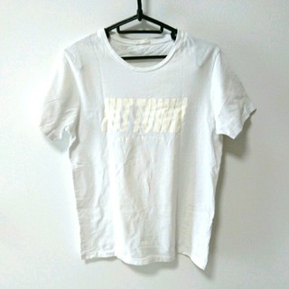 ジーユー(GU)のGU コットンホワイトTシャツ(Tシャツ(半袖/袖なし))