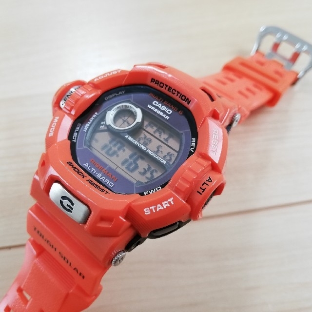 G-SHOCK(ジーショック)のCASIO カシオ G-SHOCK  RISEMAN ライズマン　レスキュー メンズの時計(腕時計(デジタル))の商品写真