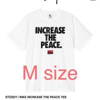 ナイキ(NIKE)のSTÜSSY / NIKE INCREASE THE PEACE TEE(Tシャツ/カットソー(半袖/袖なし))