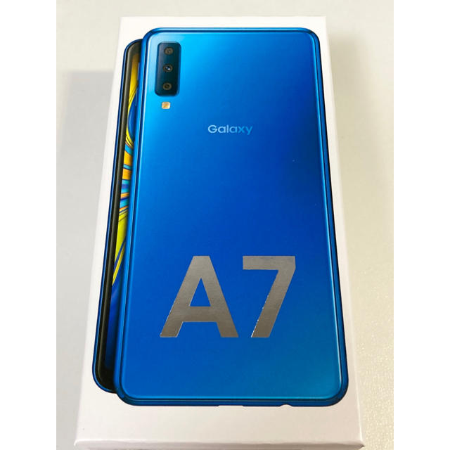 SAMSUNG Galaxy A7 64MB ブルー　本体