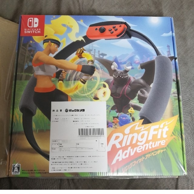 Nintendo Switch リングフィット アドベンチャー ソフト同梱版 人気