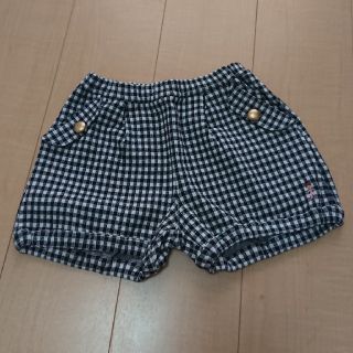 ミキハウス(mikihouse)のミキハウス☆ギンガムチェックパンツ☆130㎝(パンツ/スパッツ)