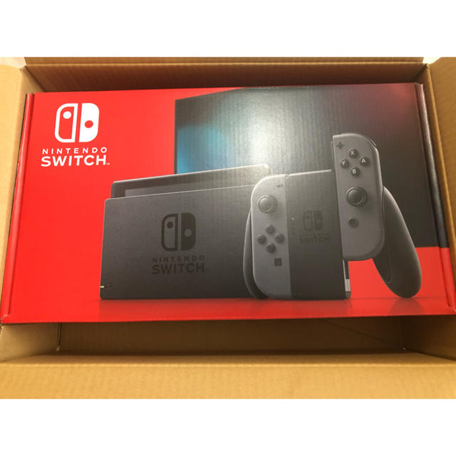 Switch 任天堂　新型　グレーニンテンドースイッチ本体