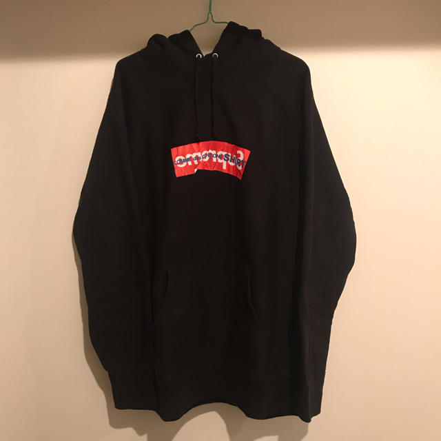 シュプリーム　ギャルソン　ボックスロゴ　L supreme