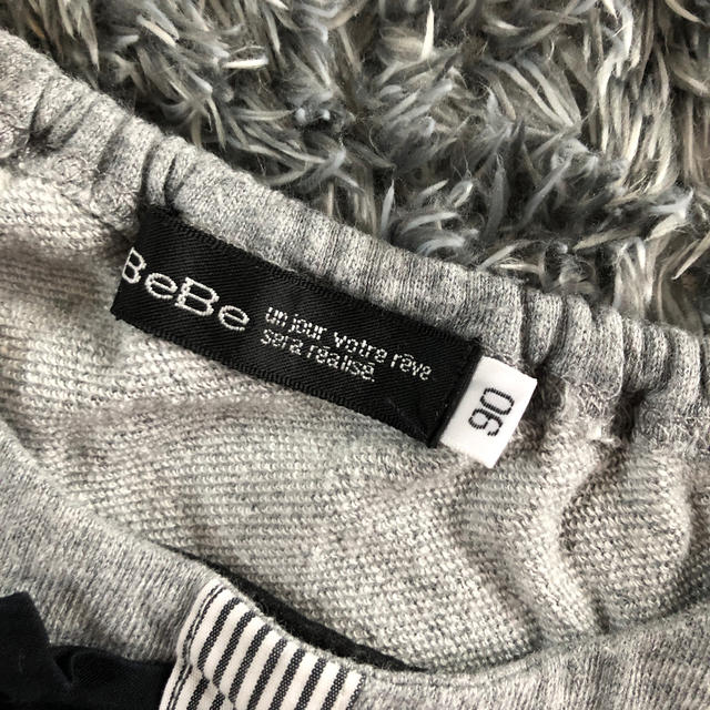 BeBe(ベベ)のべべワンピース90 キッズ/ベビー/マタニティのキッズ服女の子用(90cm~)(ワンピース)の商品写真