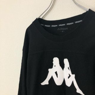 カッパ(Kappa)のKAPPA ロングTシャツ サイドライン　アダムとイヴ(Tシャツ/カットソー(七分/長袖))