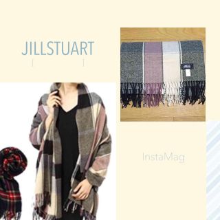 ジルバイジルスチュアート(JILL by JILLSTUART)のチェックストール(ストール/パシュミナ)