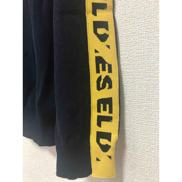 DIESEL(ディーゼル)のDIESEL サイドロゴニット　S メンズのトップス(ニット/セーター)の商品写真