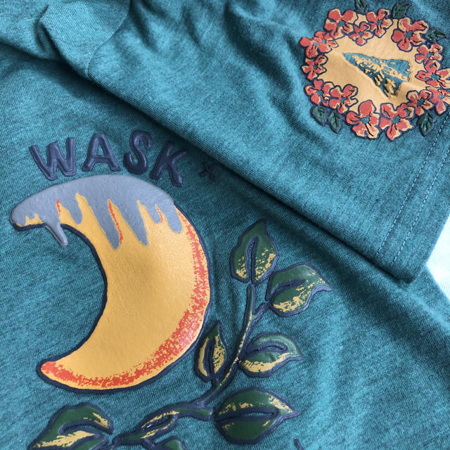 WASK(ワスク)のグリーン WASK Tシャツ キッズ/ベビー/マタニティのキッズ服男の子用(90cm~)(Tシャツ/カットソー)の商品写真