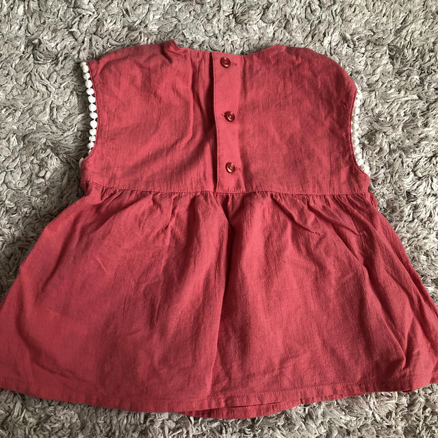 petit main(プティマイン)のプティマイン　チュニック80 キッズ/ベビー/マタニティのベビー服(~85cm)(タンクトップ/キャミソール)の商品写真