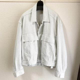 サンシー(SUNSEA)のYoke WIDE DENIM BLOUSON(Gジャン/デニムジャケット)