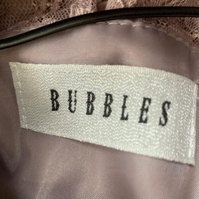 Bubbles(バブルス)のBUBBLES レースアップベルベットワンピース レディースのワンピース(ひざ丈ワンピース)の商品写真