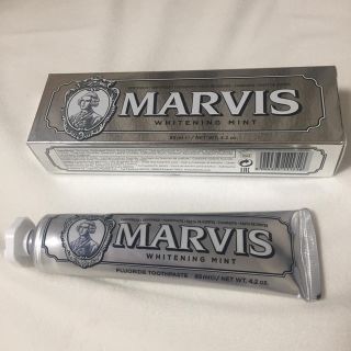 マービス(MARVIS)の残り1本！MARVIS 歯磨き粉 ホワイトニングミント 85ml(歯磨き粉)