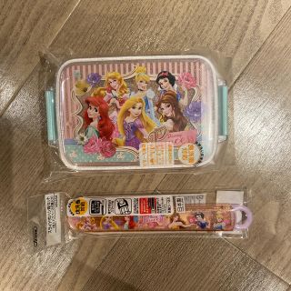 ディアプリンセス(Dear Princess)の新品未使用　プリンセスお弁当箱　箸セット(弁当用品)