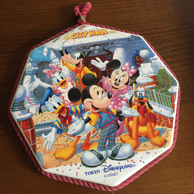 Disney(ディズニー)のディズニー鍋敷き エンタメ/ホビーのおもちゃ/ぬいぐるみ(キャラクターグッズ)の商品写真