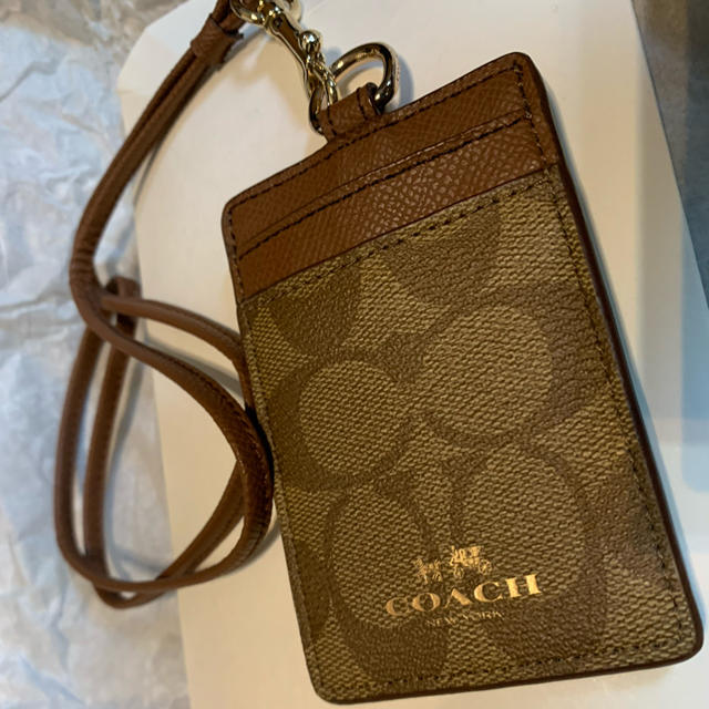 COACH(コーチ)のCOACH＊IDケース＊カードケース レディースのファッション小物(パスケース/IDカードホルダー)の商品写真