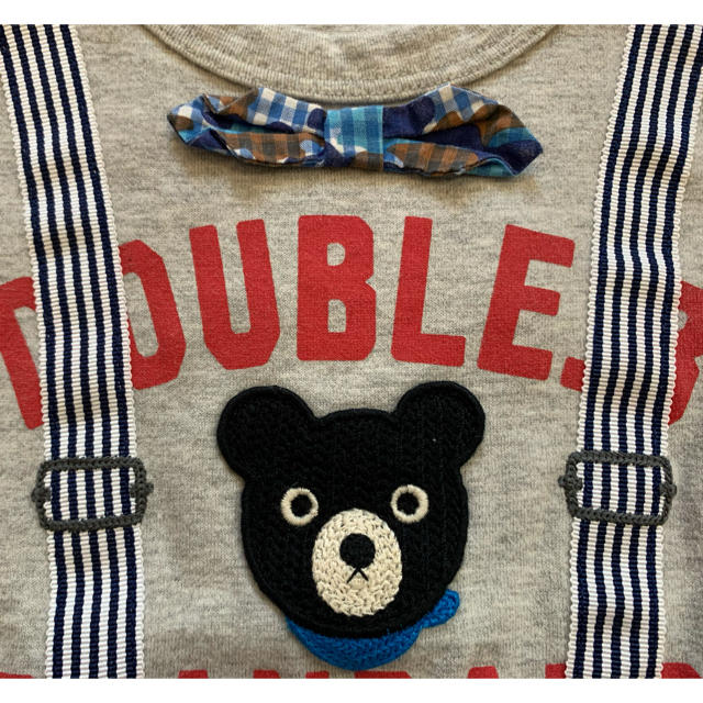DOUBLE.B(ダブルビー)のダブルＢ Ｔシャツ キッズ/ベビー/マタニティのベビー服(~85cm)(Ｔシャツ)の商品写真