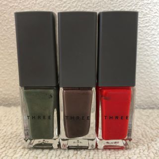 スリー(THREE)のTHREE マニキュア3本セット(マニキュア)