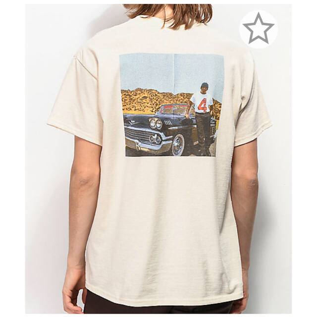 4Hunnid Photo Cream T-Shirt NATURAL Lサイズ メンズのトップス(Tシャツ/カットソー(半袖/袖なし))の商品写真