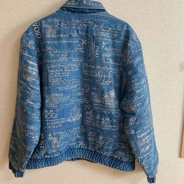 Supreme(シュプリーム)のSupreme Checks Embroidered Denim Jacket  メンズのジャケット/アウター(ブルゾン)の商品写真