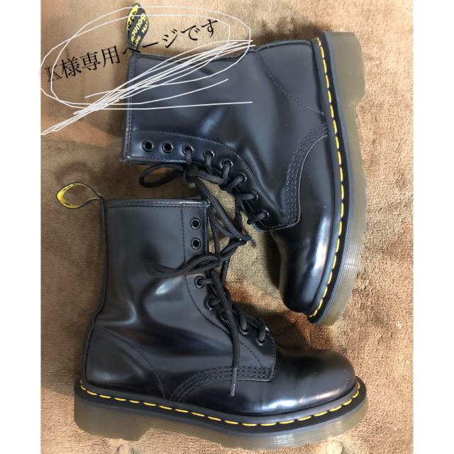 Dr.Martens(ドクターマーチン)の《K様専用》<値下げ>ドクターマーチン　8ホール　UK3 レディースの靴/シューズ(ブーツ)の商品写真