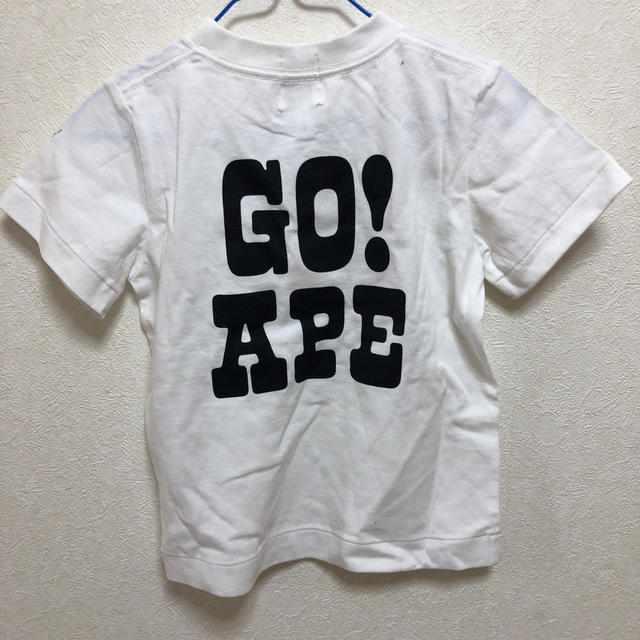 A BATHING APE(アベイシングエイプ)のBapekids size100 キッズ/ベビー/マタニティのキッズ服男の子用(90cm~)(Tシャツ/カットソー)の商品写真