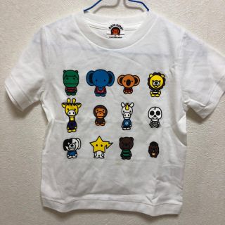 アベイシングエイプ(A BATHING APE)のsize100 BAPEKIDS Tシャツ(Tシャツ/カットソー)