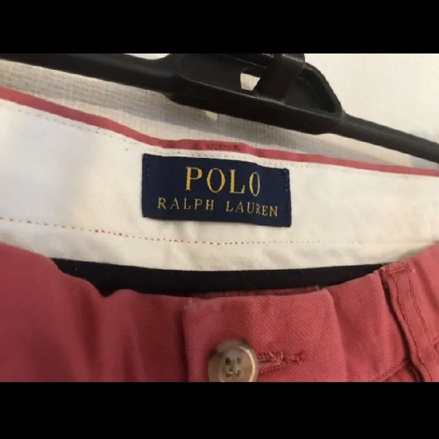 POLO RALPH LAUREN(ポロラルフローレン)のポロ　ラルフローレン　ピンク　ショートパンツ メンズのパンツ(ショートパンツ)の商品写真