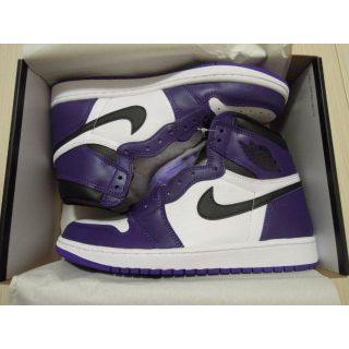 ナイキ(NIKE)のAIR JORDAN 1 Court Purple 28.5cm(スニーカー)