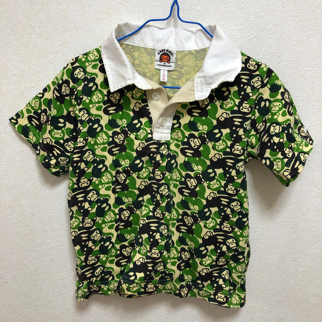 A BATHING APE(アベイシングエイプ)のsize110 BAPE KIDS Tシャツ キッズ/ベビー/マタニティのキッズ服男の子用(90cm~)(Tシャツ/カットソー)の商品写真