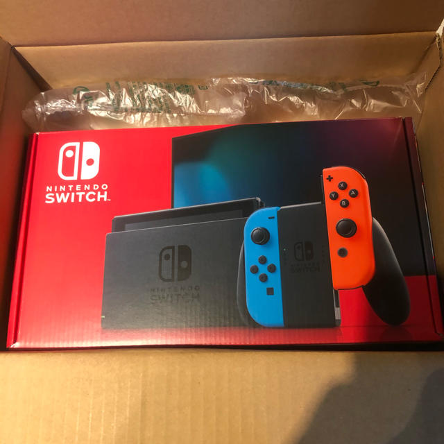 任天堂　新型switch ネオン　スイッチネオン