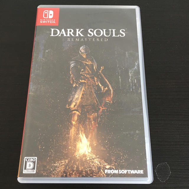 Nintendo Switch(ニンテンドースイッチ)のDARK SOULS REMASTERED（ダークソウル リマスタード） Swi エンタメ/ホビーのゲームソフト/ゲーム機本体(家庭用ゲームソフト)の商品写真