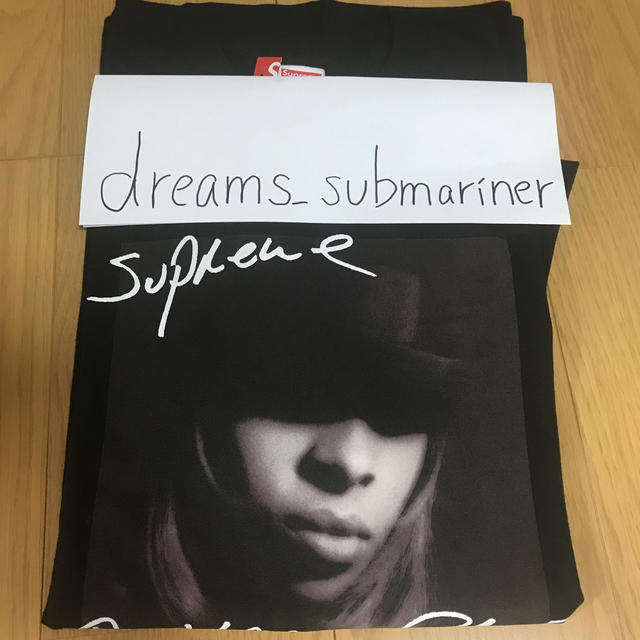 Supreme Mary J. Blige Tee black Lサイズ 2
