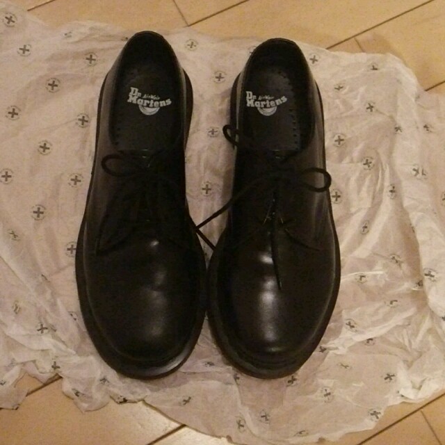 宅送] Dr.Martens - 美品♡ドクターマーチン UK4 3ホール ローファー