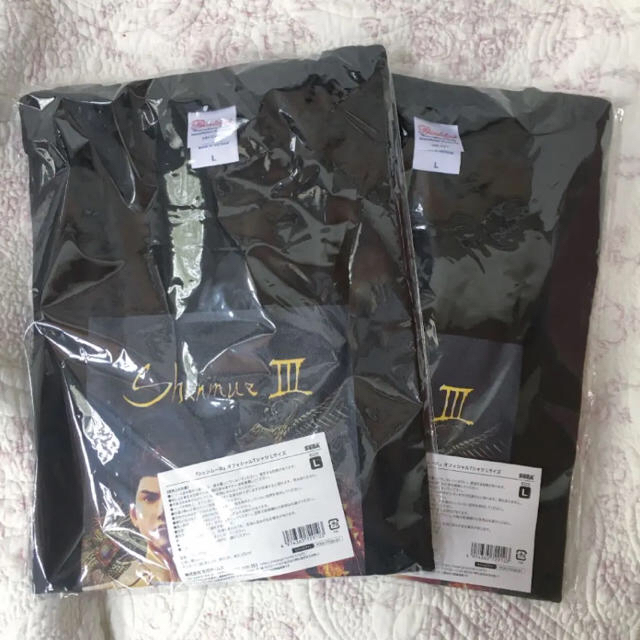 SEGA(セガ)のシェンムーⅢ オフィシャルTシャツ Lサイズ 1枚 メンズのトップス(Tシャツ/カットソー(半袖/袖なし))の商品写真